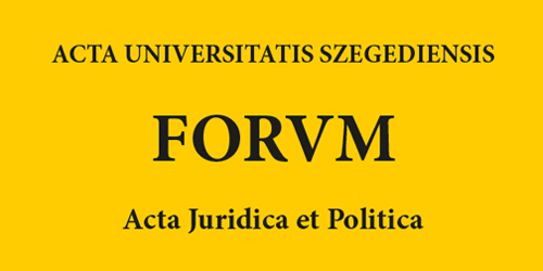 Acta Juridica et Politica címlap