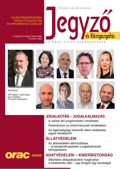 Jegyző és Közigazgatás