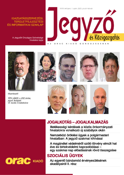 Jegyző és Közigazgatás