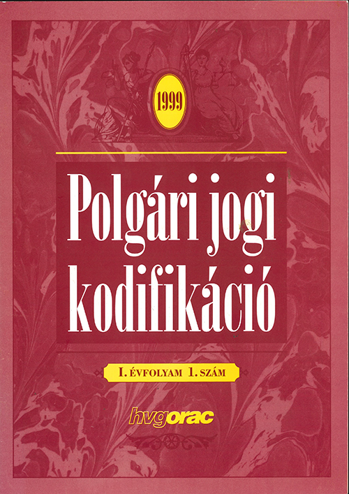 Polgári Jogi Kodifikáció